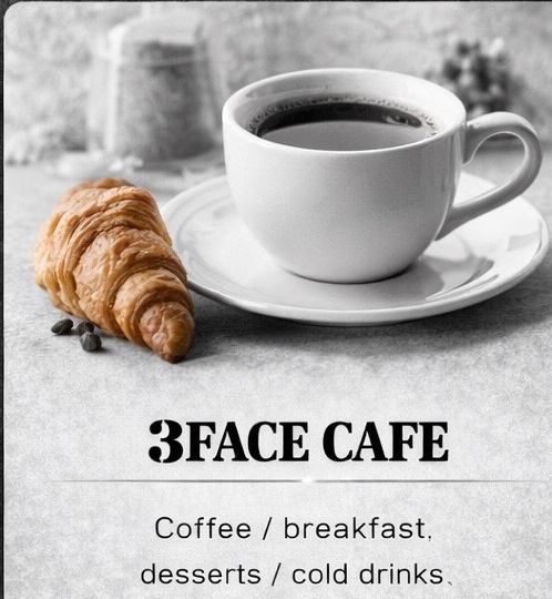 3FACE Cafe seçim kartı